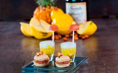 Verrine ananas, mignardise du Kasbür