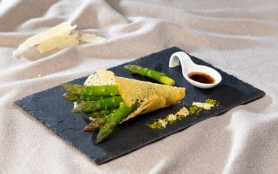 Grosses asperges vertes du Perthuis