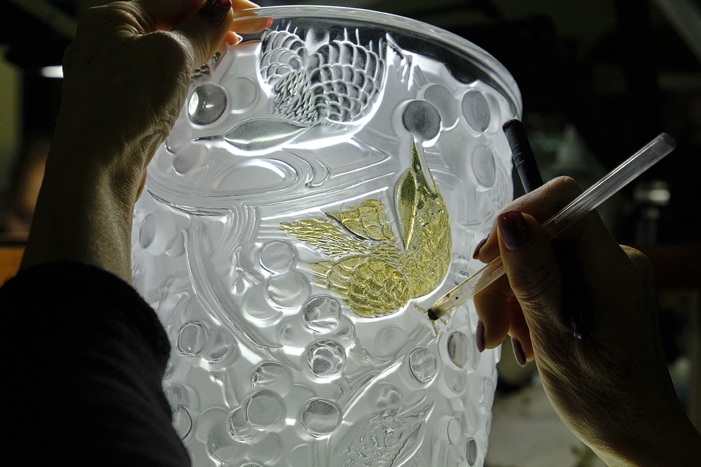 Reportage photo cristallerie Lalique