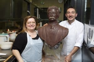 Buste en chocolat de René Lalique